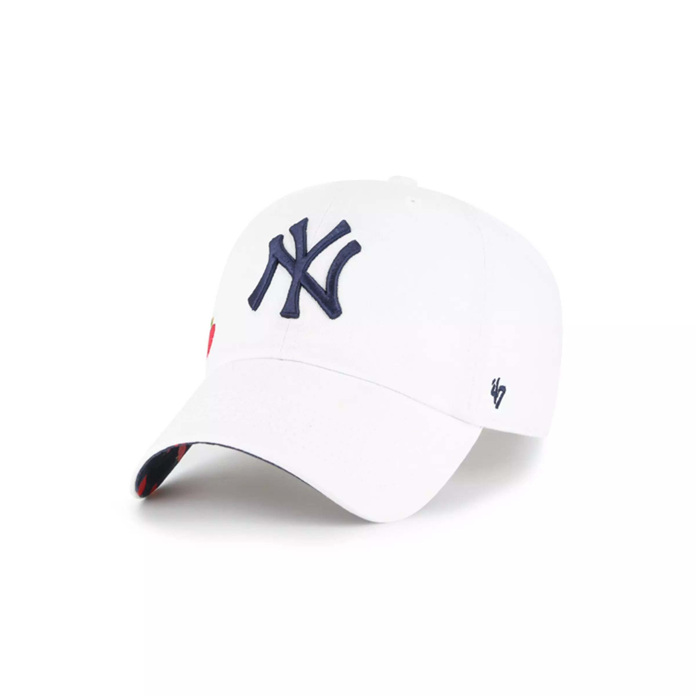 47 New York Yankees Big Apple Cleanup Snapback Hat-White/Navy